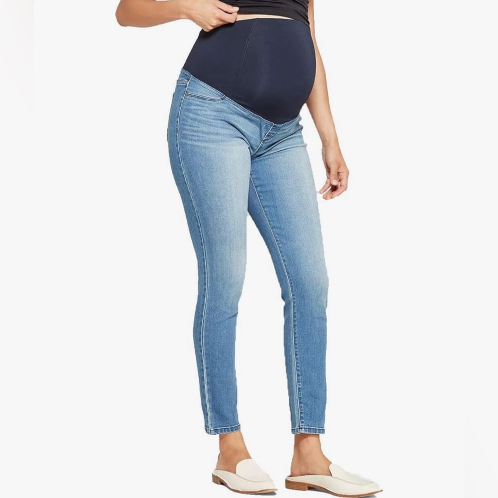 Isabel maternity by Ingrid and Isabel Women's Maternity Jeans Jegging size 14
